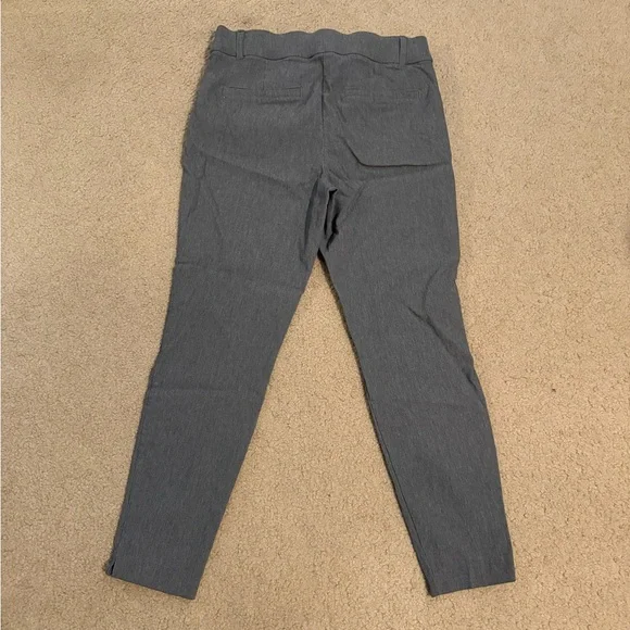 Maurices Charcoal Pull-On Ankle Work Pant - Picture 3 of 4